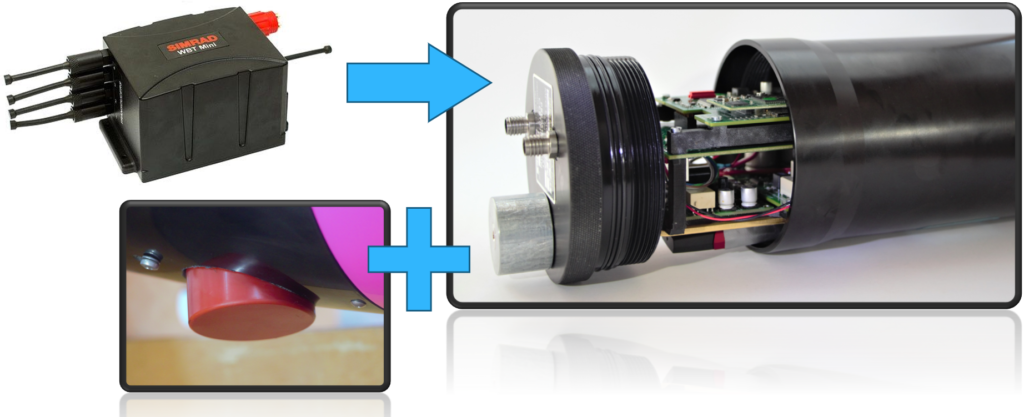 DeepEcho Echosounder and Transducer