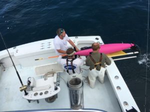 Recovering a Seaglider in the Atlantic Ocean