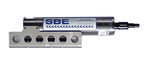 Sea-Bird SBE 37 SIP CTD on its mounting bracket