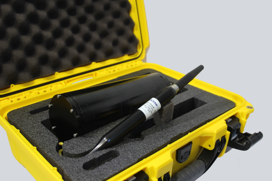 PAM Recorder — Ocean Sonics icListen Kayak hydrophone in case