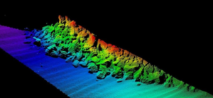 R2Sonic multibeam sonar seafloor scan